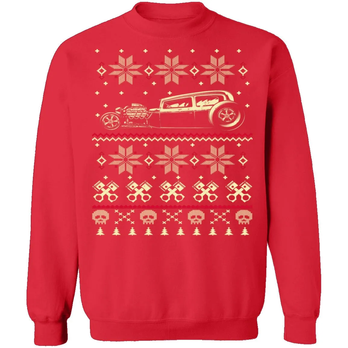 Hot Rod Ugly Christmas Sweater