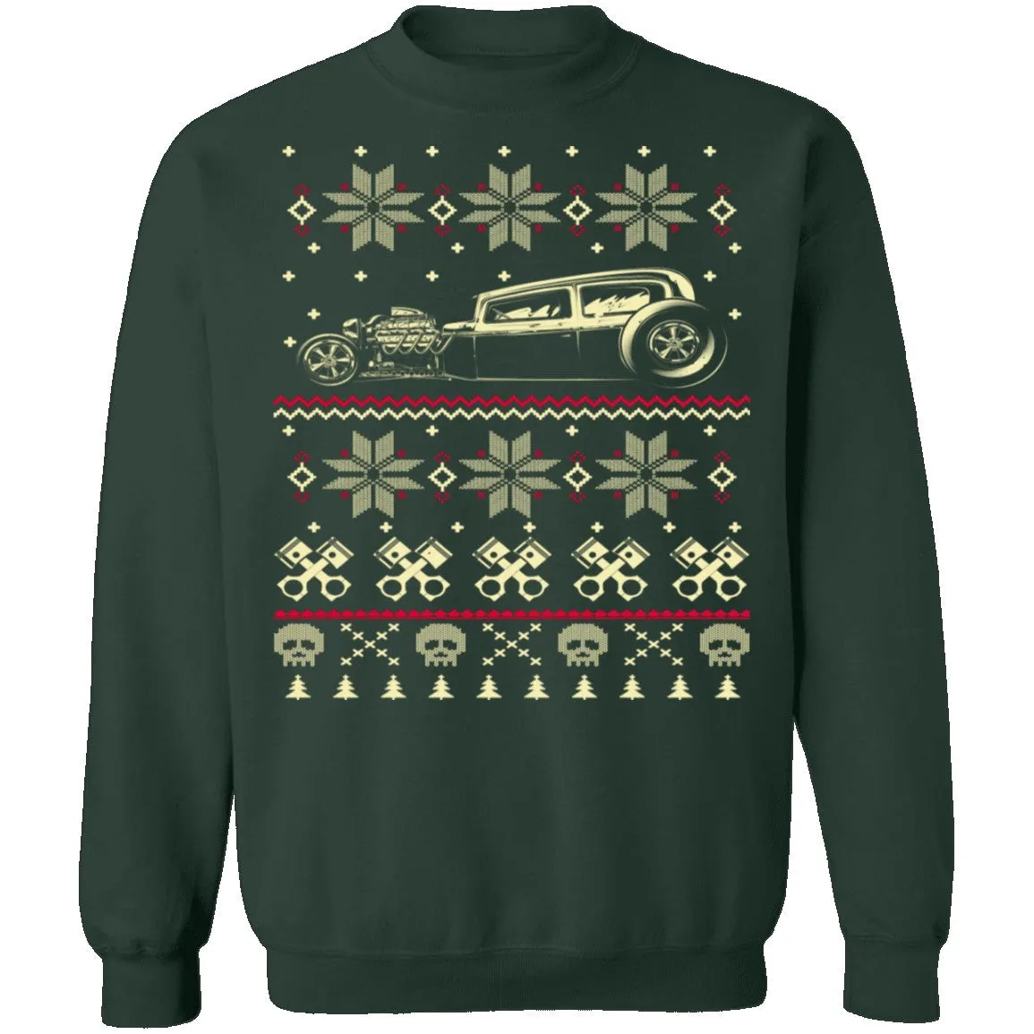 Hot Rod Ugly Christmas Sweater