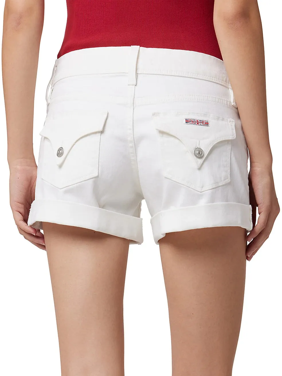 Hudson - Croxley Mid-Rise Denim Shorts