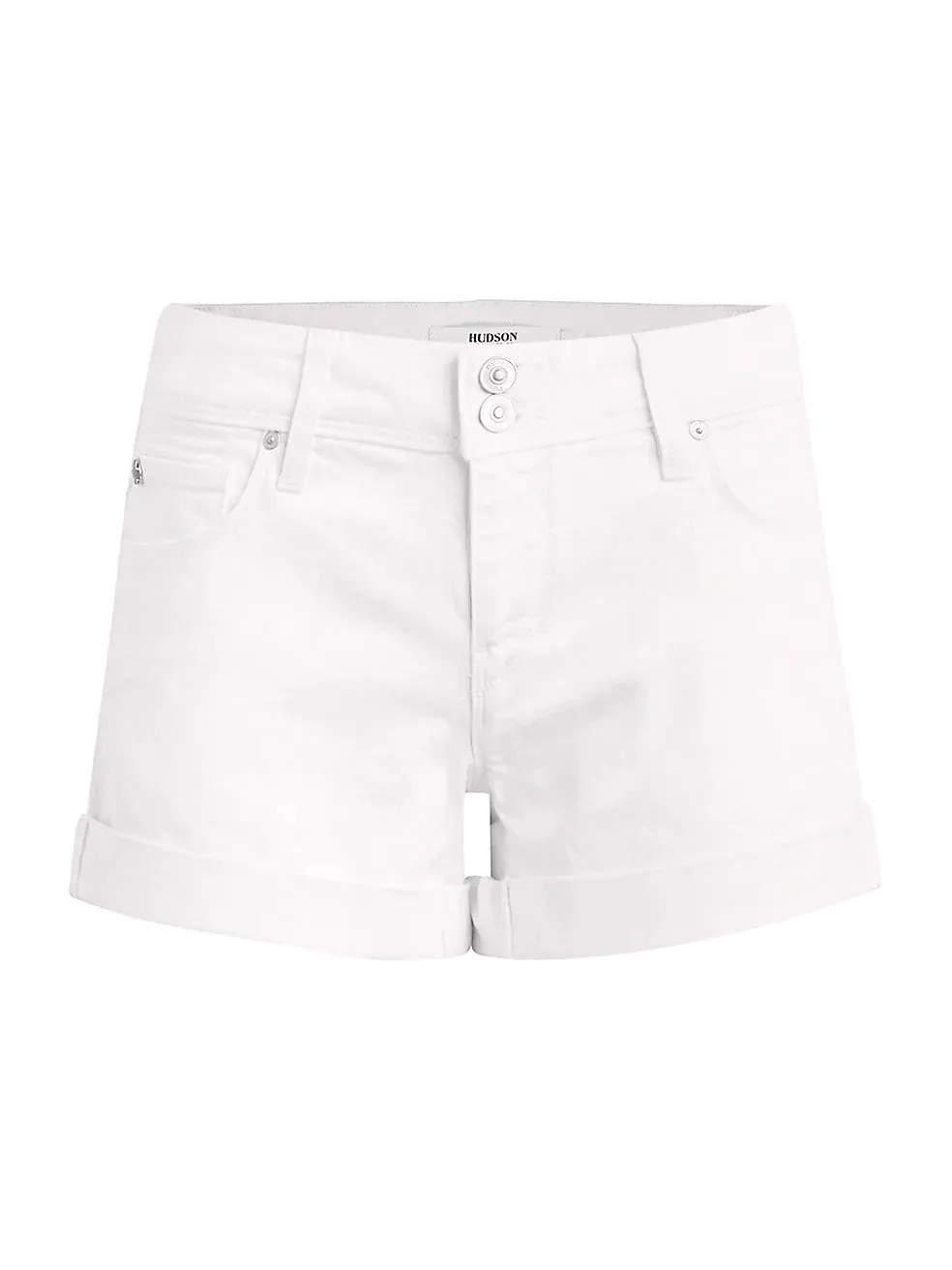Hudson - Croxley Mid-Rise Denim Shorts