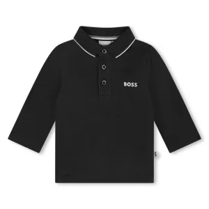 Hugo Boss Baby Boys Black Polo