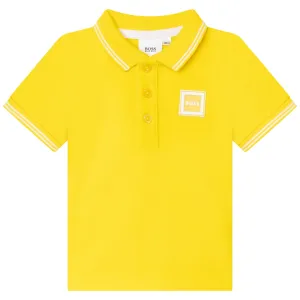 HUGO BOSS - Polo Shirt - Yellow