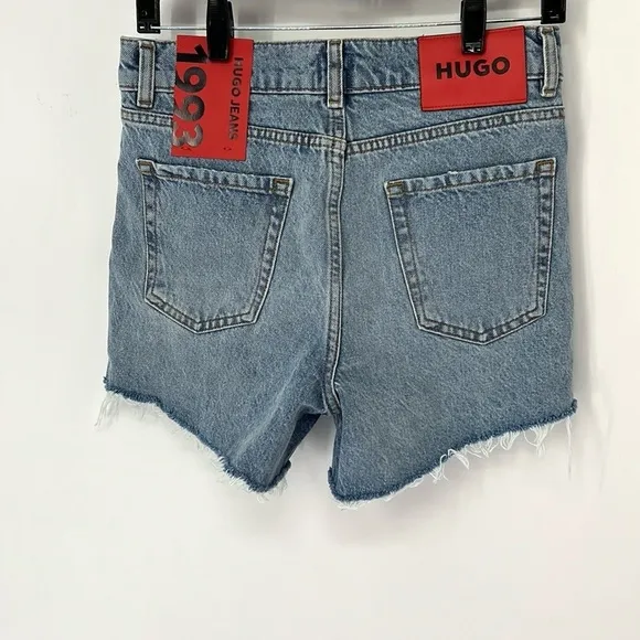 Hugo NWT denim shorts women’s 27 button fly