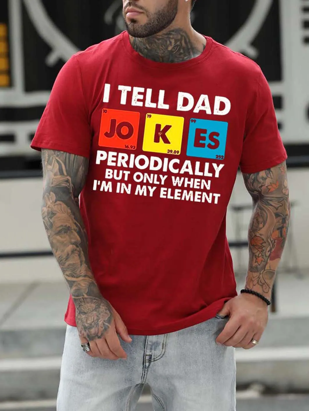 I Tell Dad Jokes Periodically But Only When I¡¯m In My Element Cards Shirt