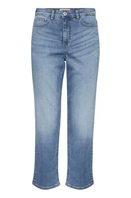 ICHI Twiggy Raven jean in light blue
