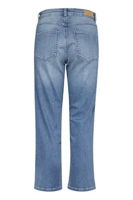 ICHI Twiggy Raven jean in light blue