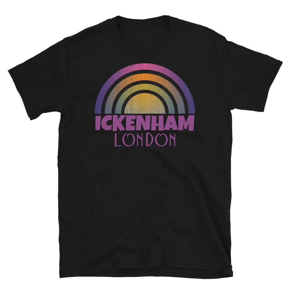 Ickenham London Retrowave Graphic T-Shirt