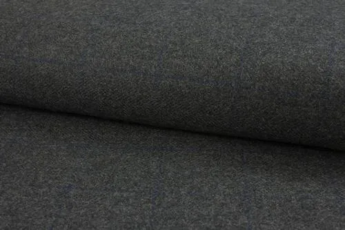 Iron Grey With Dark Blue Windowpane Suit