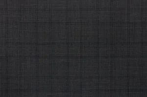 Iron Grey With Prince of Wales Windowpane Suit