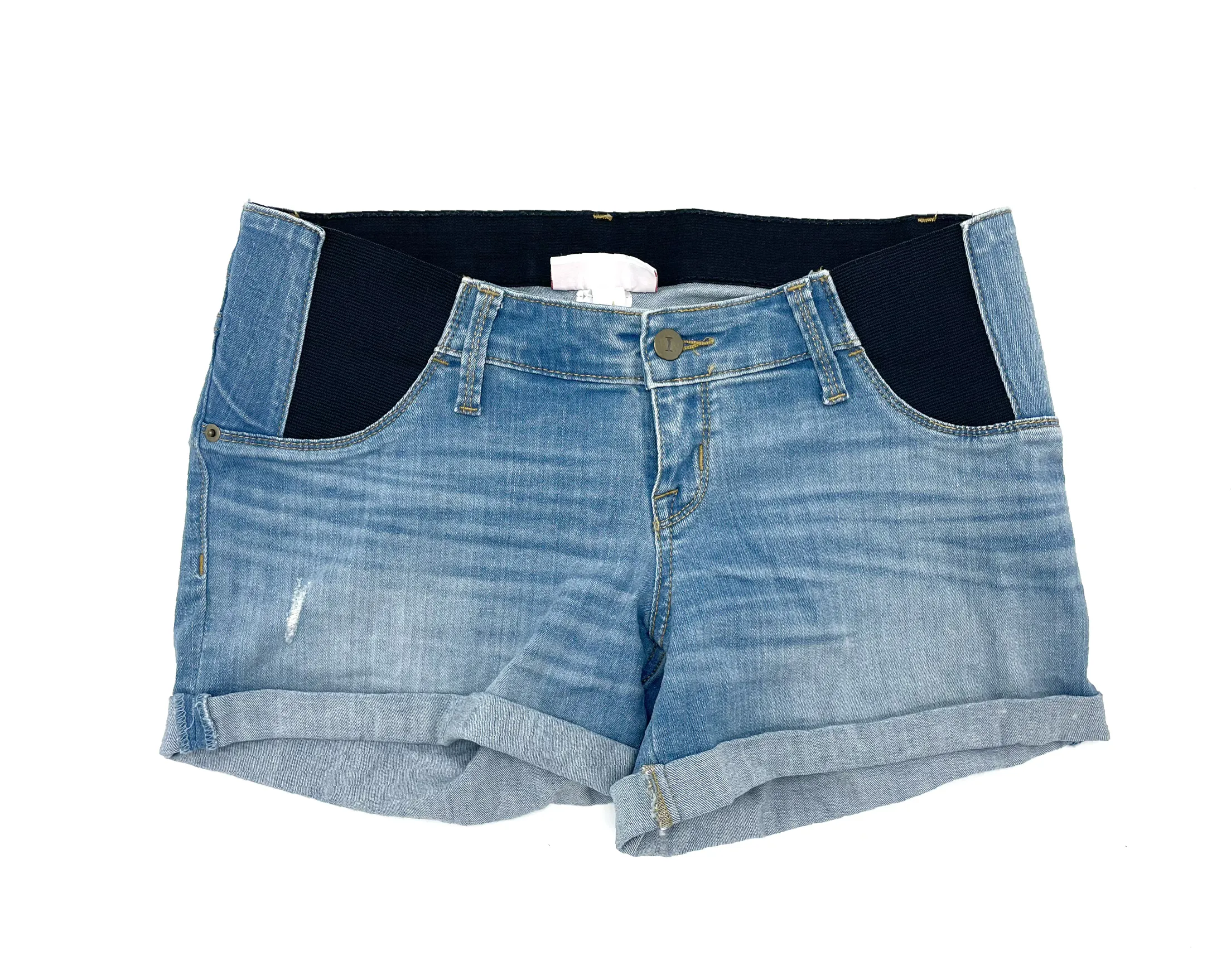 Isabel maternity “midi” denim shorts - 2/26 (small)