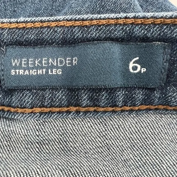 J. Jill Weekender Straight Leg Jeans Size 6 Petite Women's