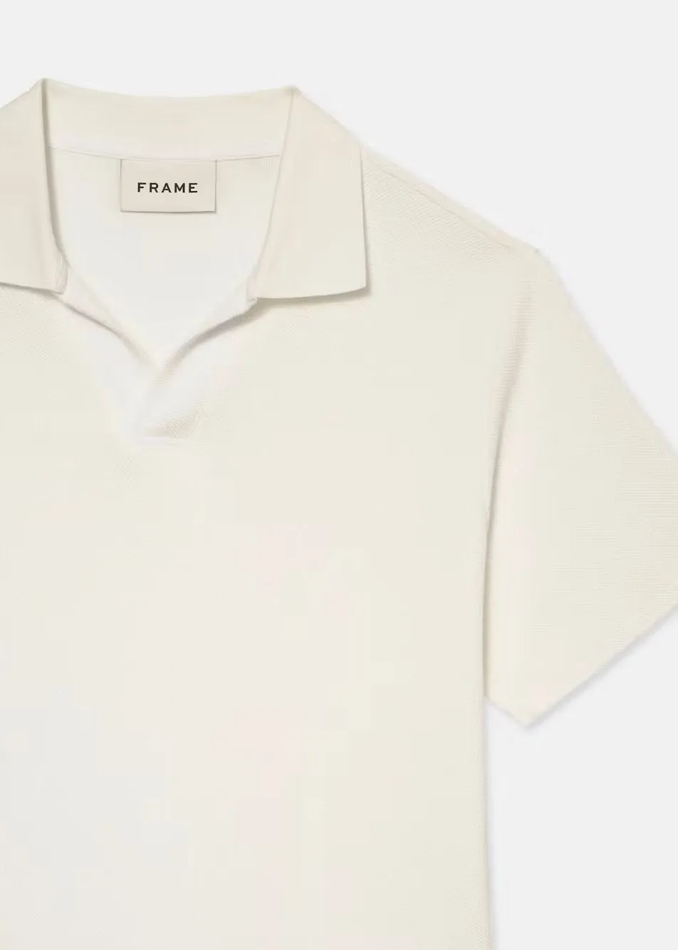Jacquard Polo - Off White