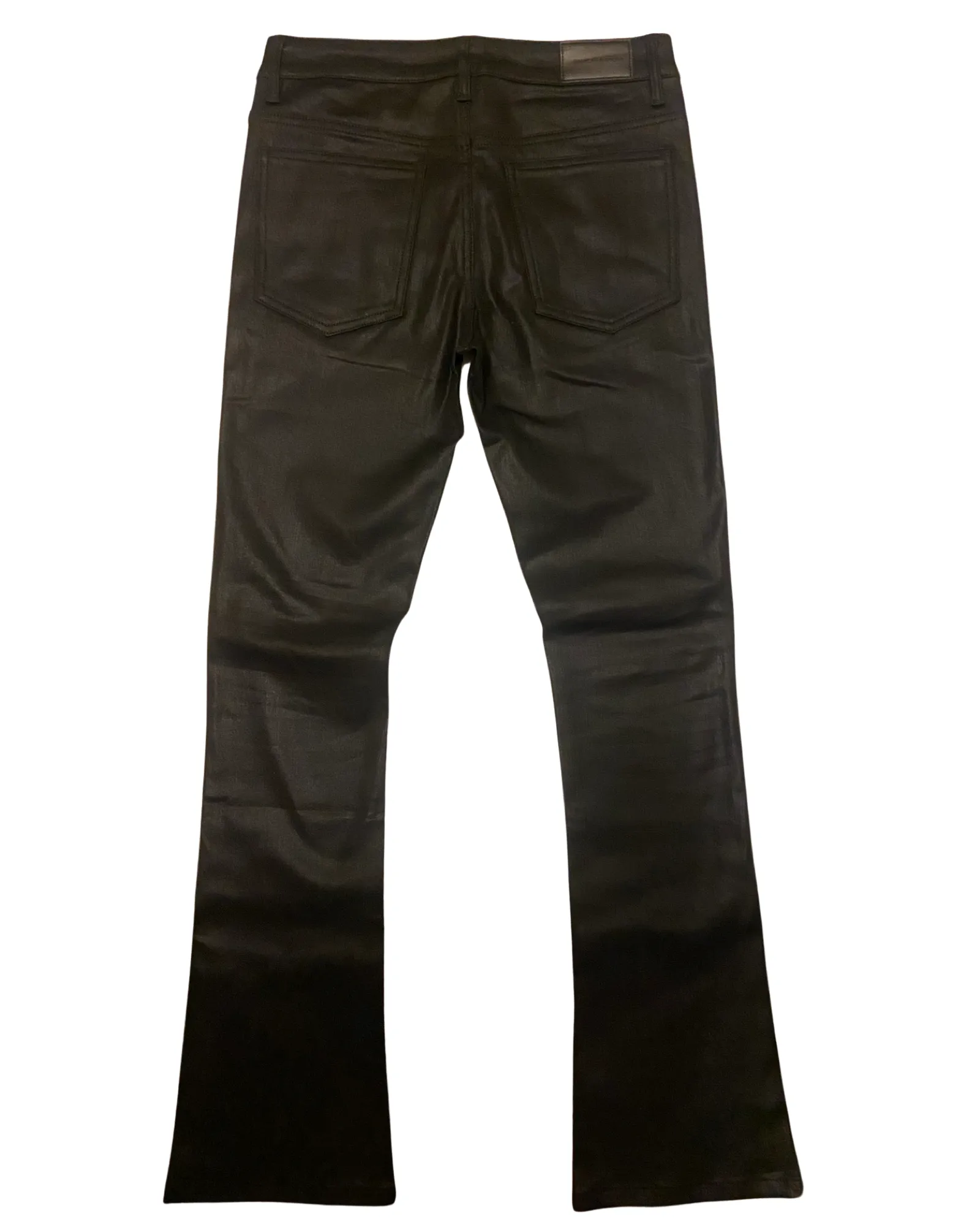 Jacquard Wax Denim Jeans