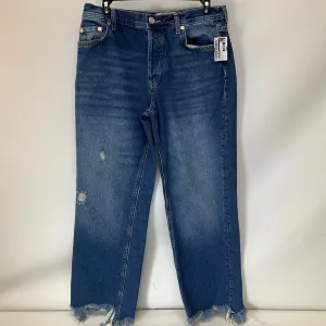 Jeans Straight By We The Free In Blue Denim, Size: 6