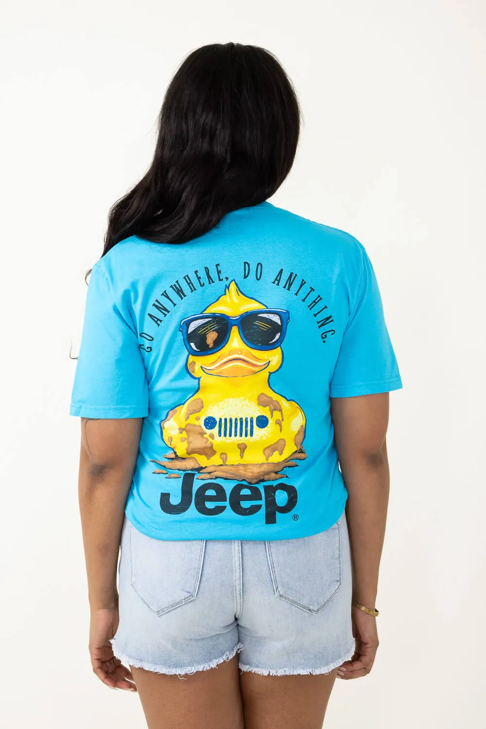 Jeep Muddy Duck T-Shirt in Blue | 3813-BLUE