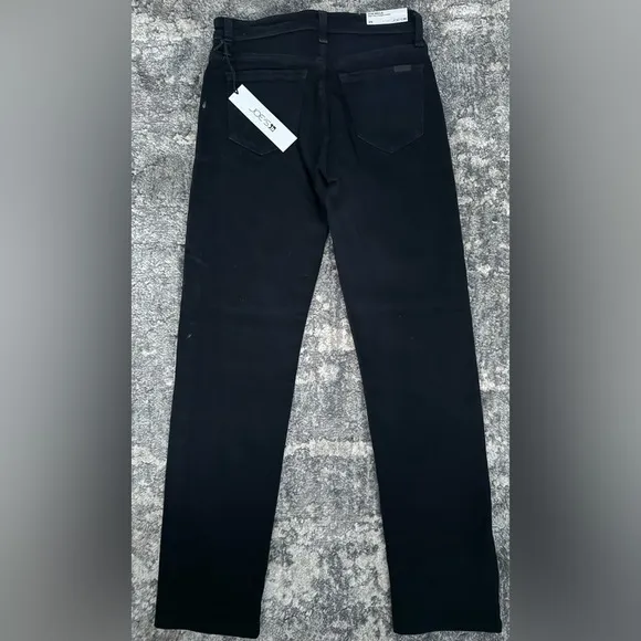 Joe’s The Mills high rise straight ankle Blk jeans