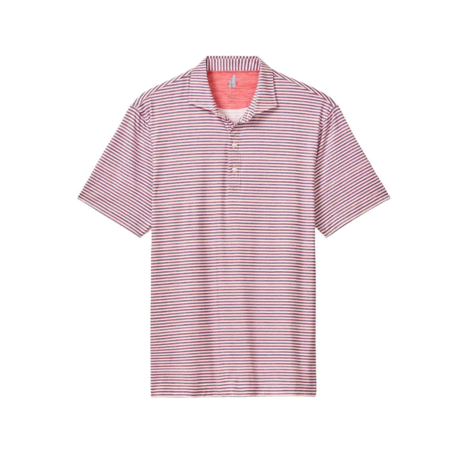 Johnnie-O Warwick Striped Featherweight Performance Polo