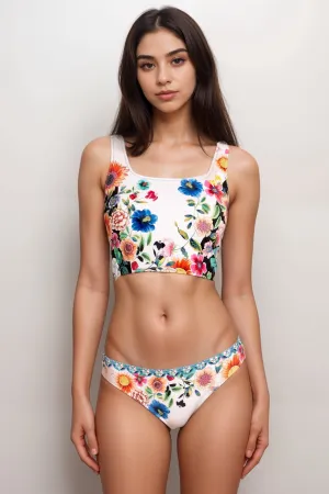 Johnny Was Mirror Palace Hipster Bikini Bottom CSW5923-N