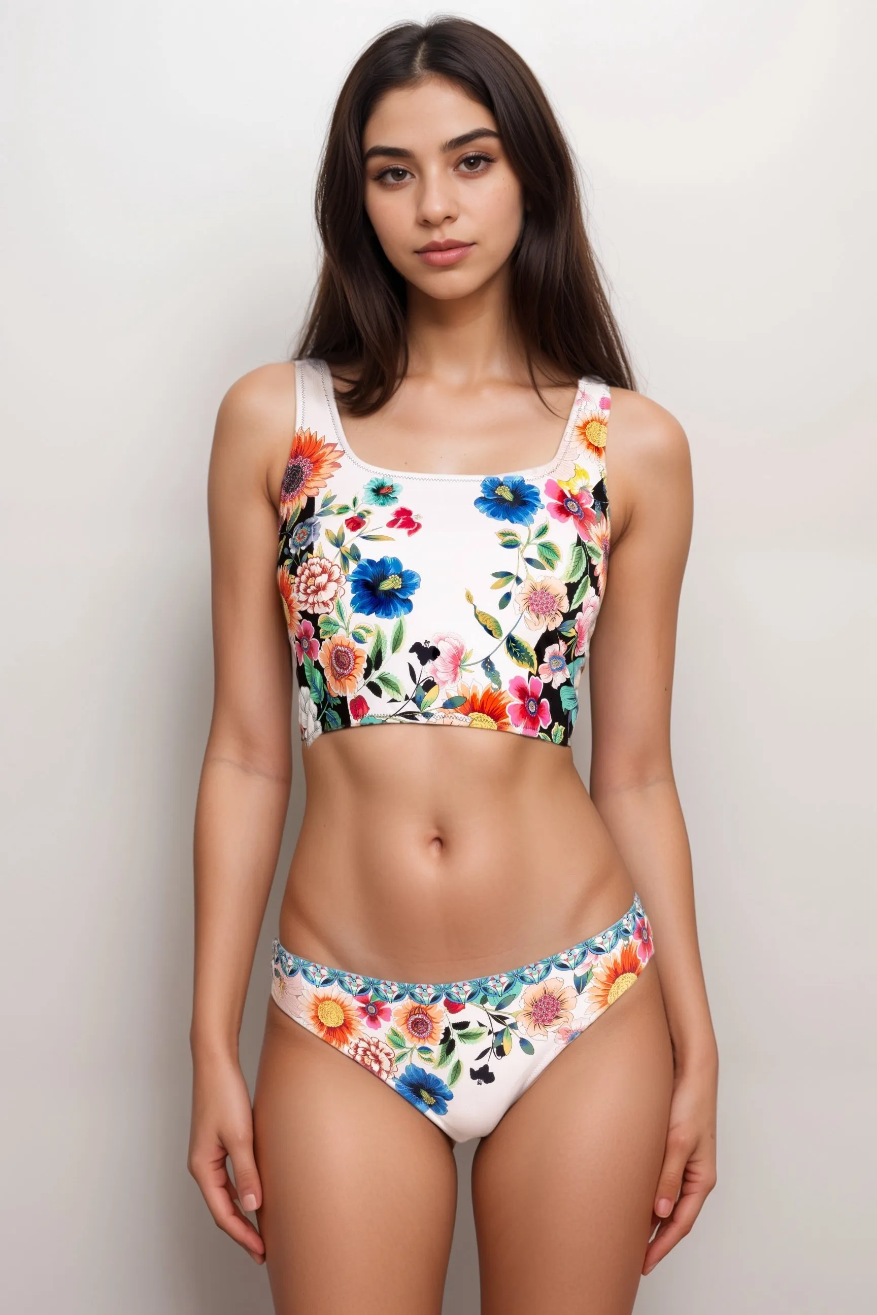 Johnny Was Mirror Palace Hipster Bikini Bottom CSW5923-N