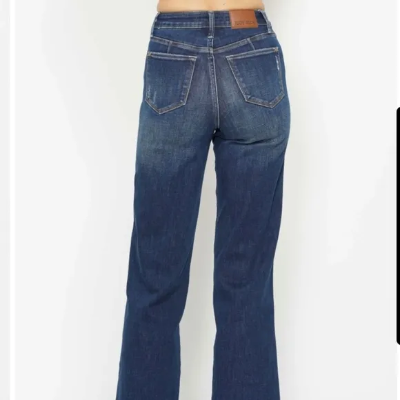 Judy Blue High Waist Tummy Control Classic Straight Leg Jeans Size 11/30…