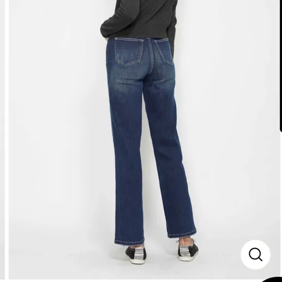 Judy Blue High Waist Tummy Control Classic Straight Leg Jeans Size 11/30…
