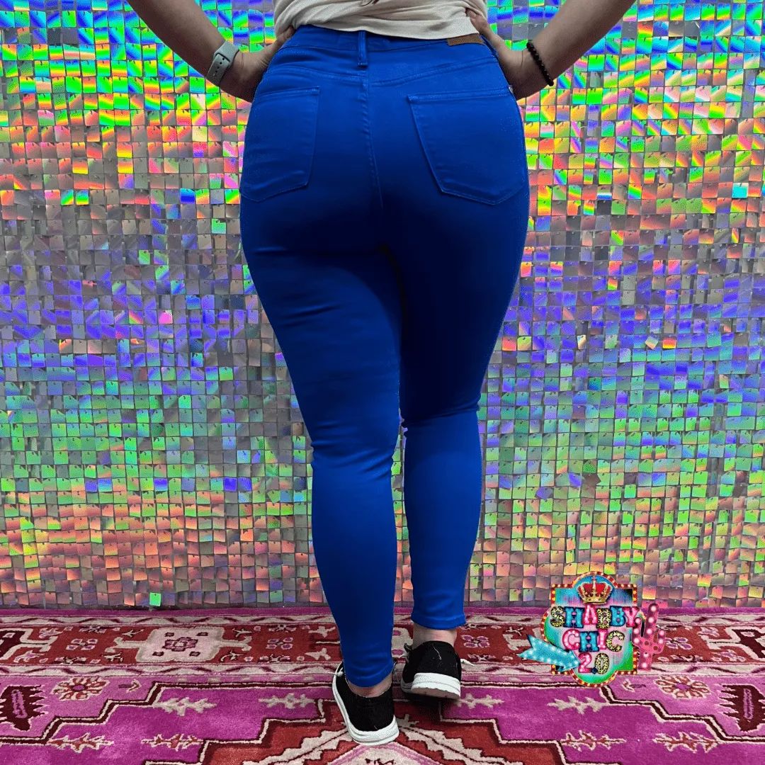 Judy Blue Tummy Control Cobalt Jeans