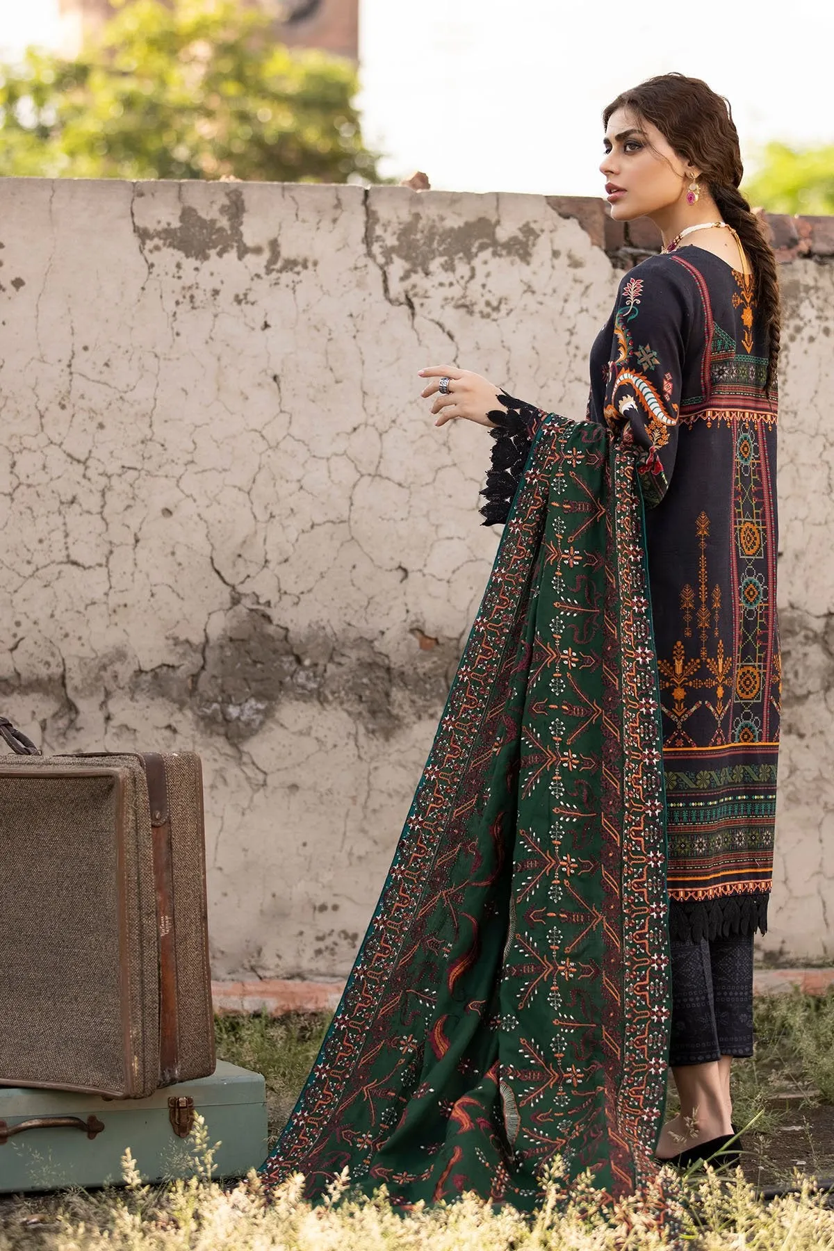 KALASH | Nureh Maya Winter Khaddar Collection Vol 2 2021 | Unstitched Embroidered Khaddar Suits
