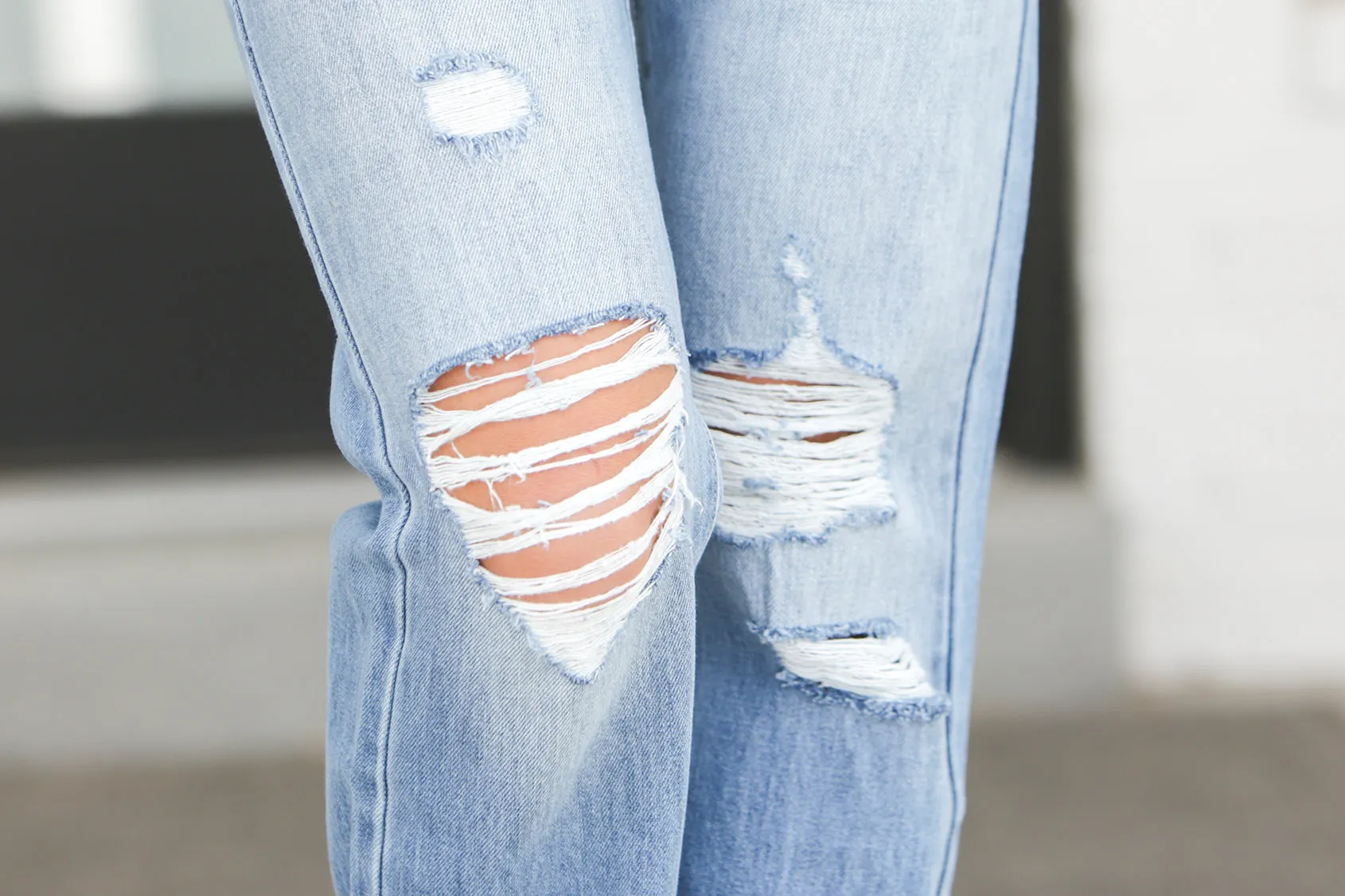 Kancan High Rise 90's Straight Jean