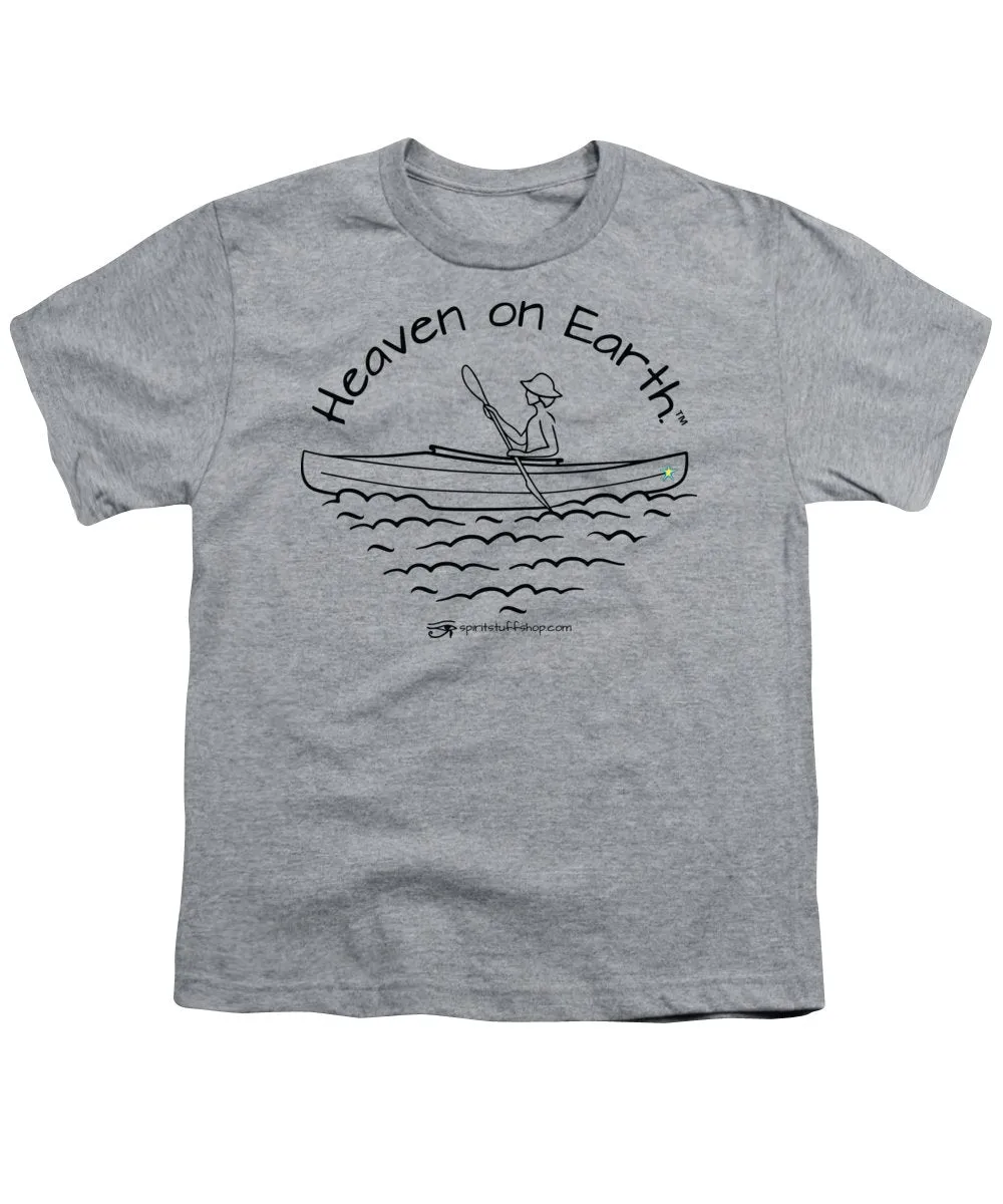 Kayaker Heaven On Earth - Youth T-Shirt