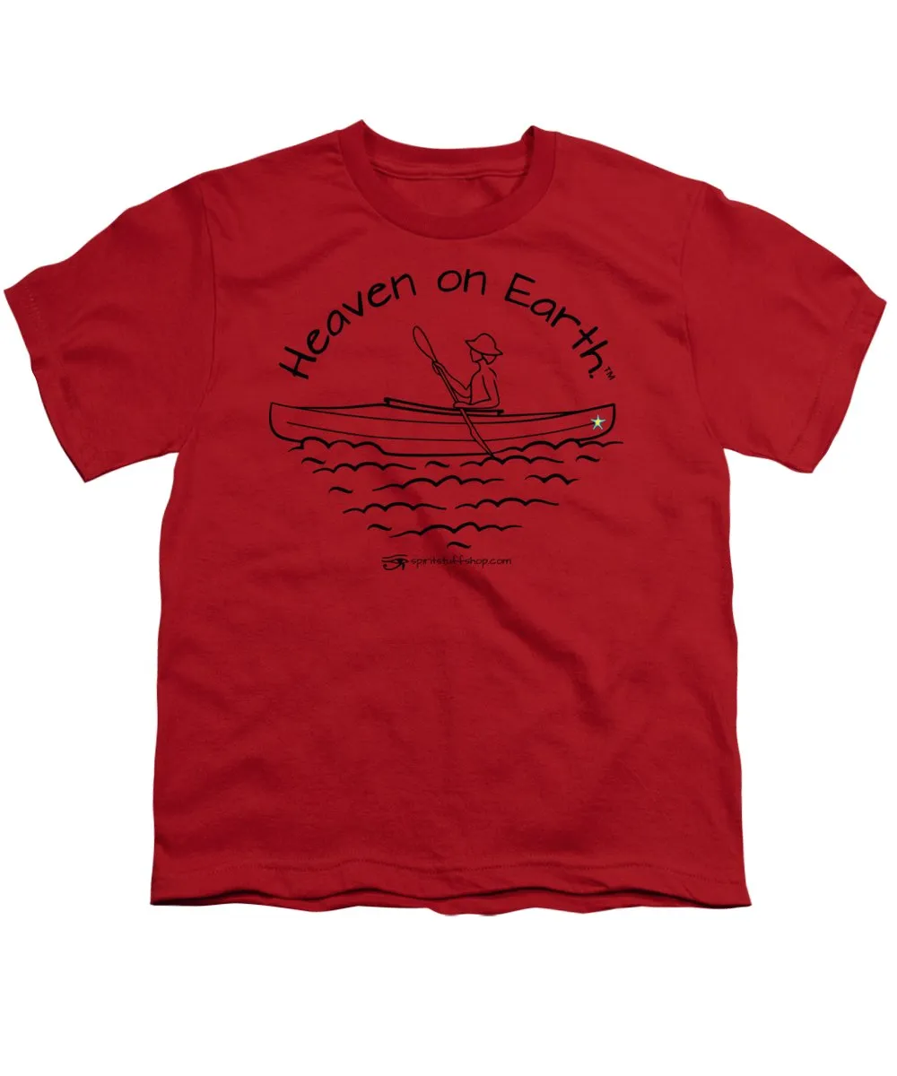 Kayaker Heaven On Earth - Youth T-Shirt