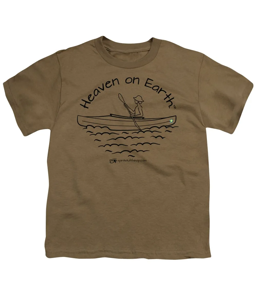 Kayaker Heaven On Earth - Youth T-Shirt