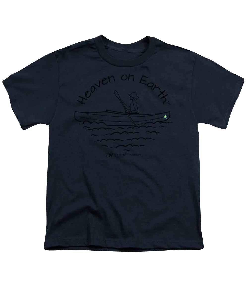Kayaker Heaven On Earth - Youth T-Shirt