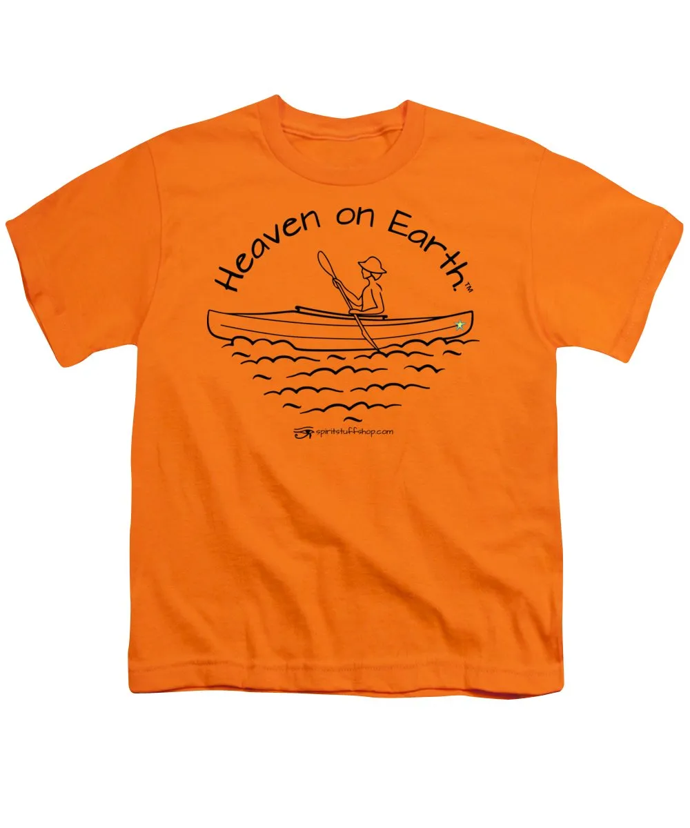 Kayaker Heaven On Earth - Youth T-Shirt