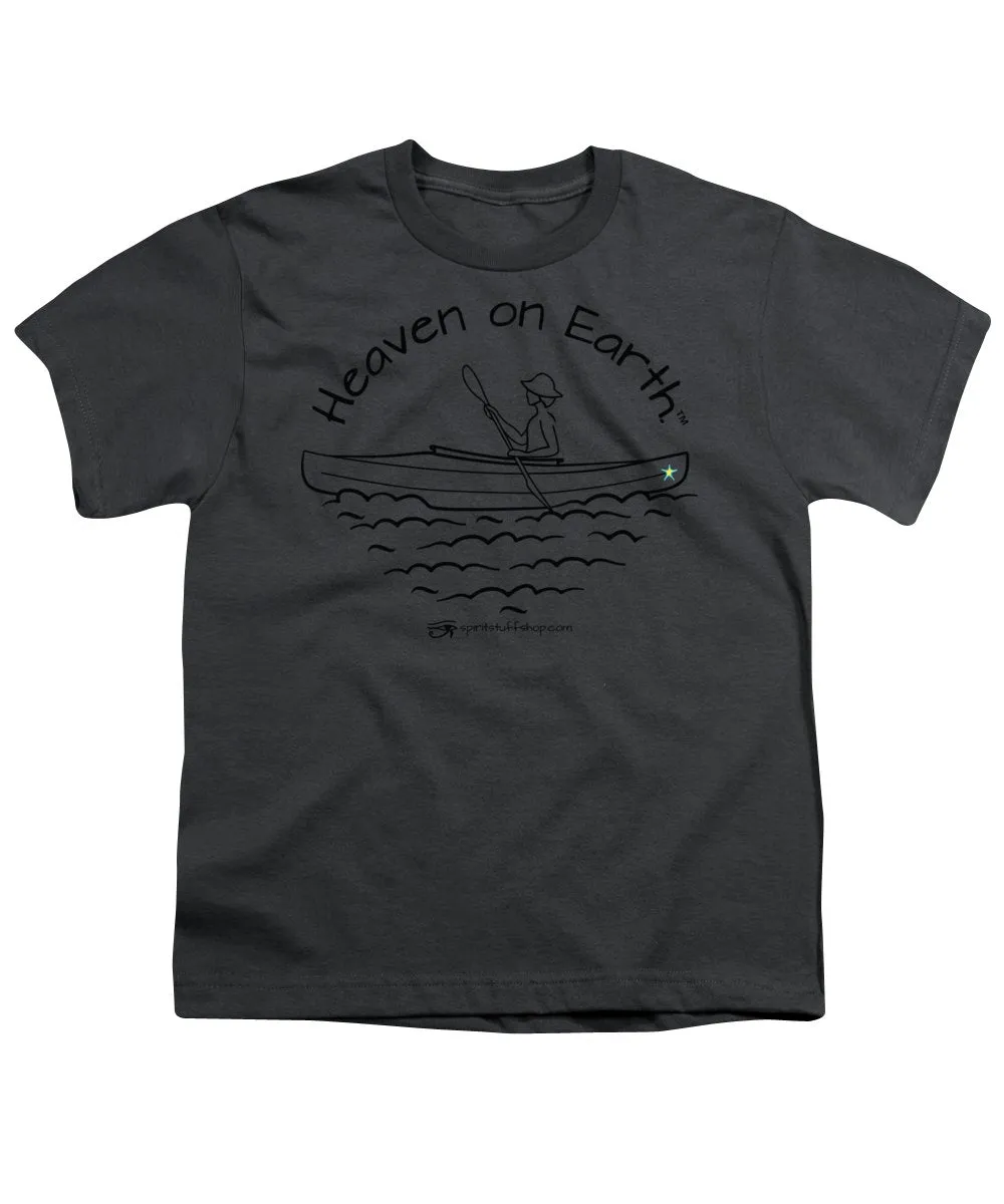 Kayaker Heaven On Earth - Youth T-Shirt