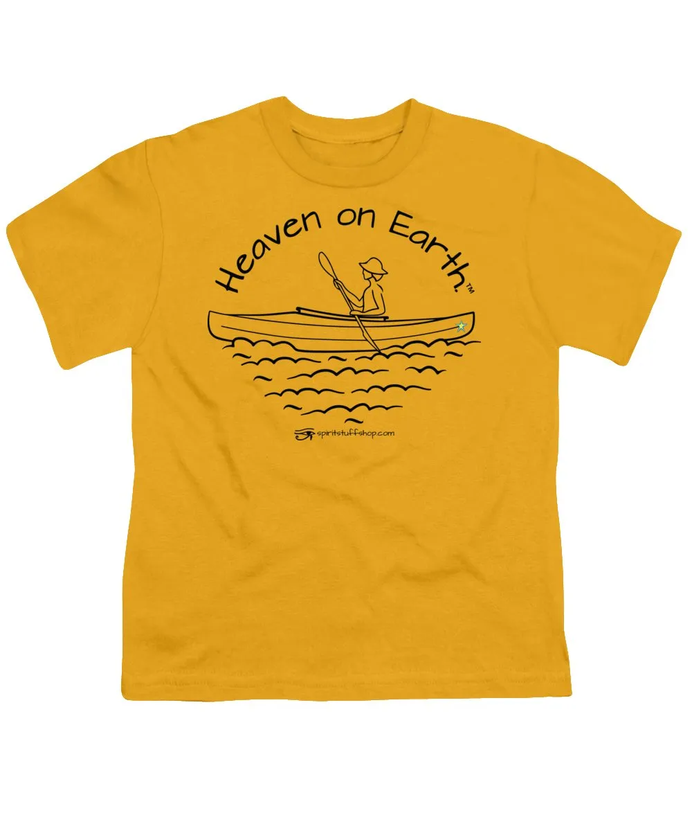 Kayaker Heaven On Earth - Youth T-Shirt