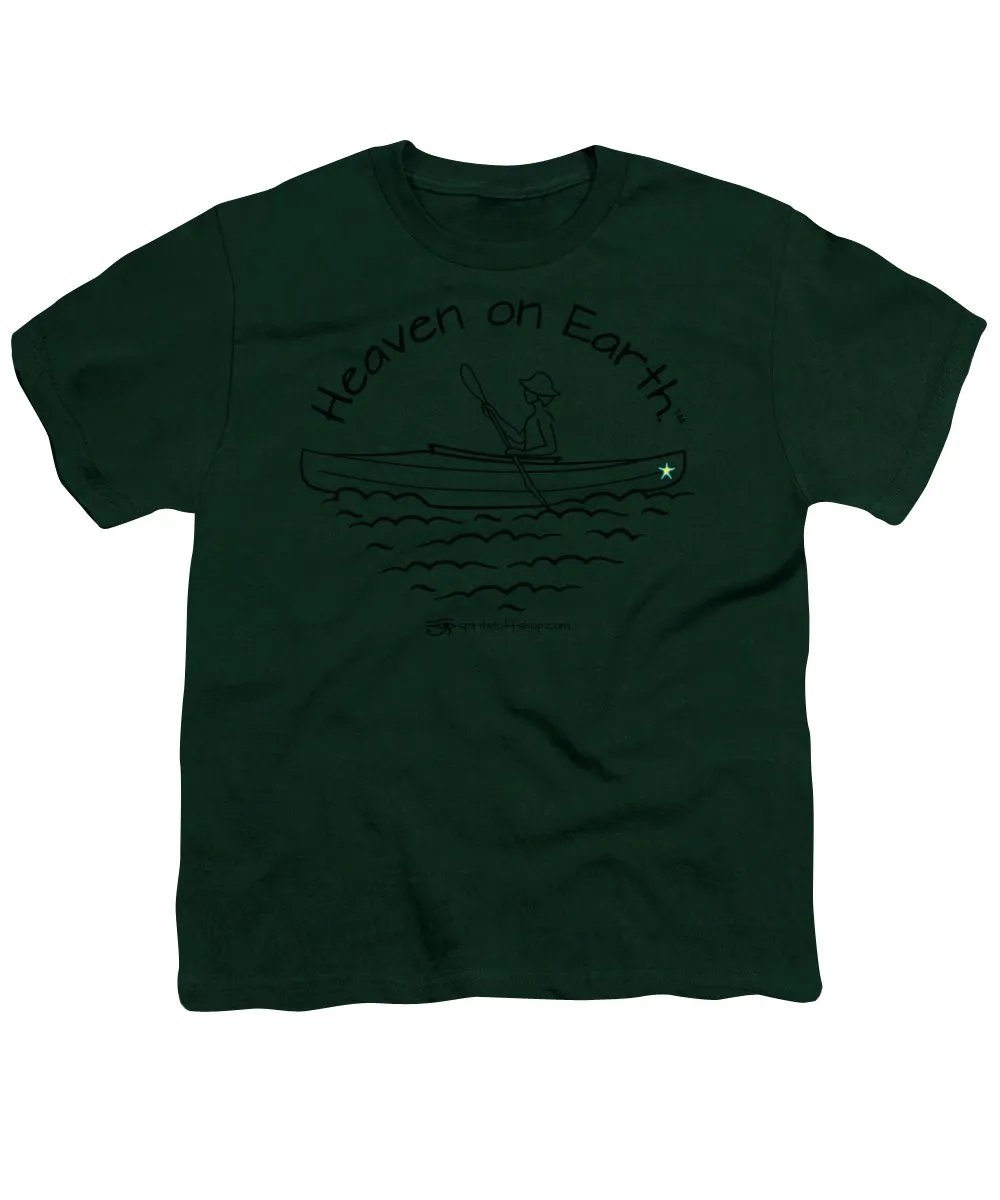 Kayaker Heaven On Earth - Youth T-Shirt
