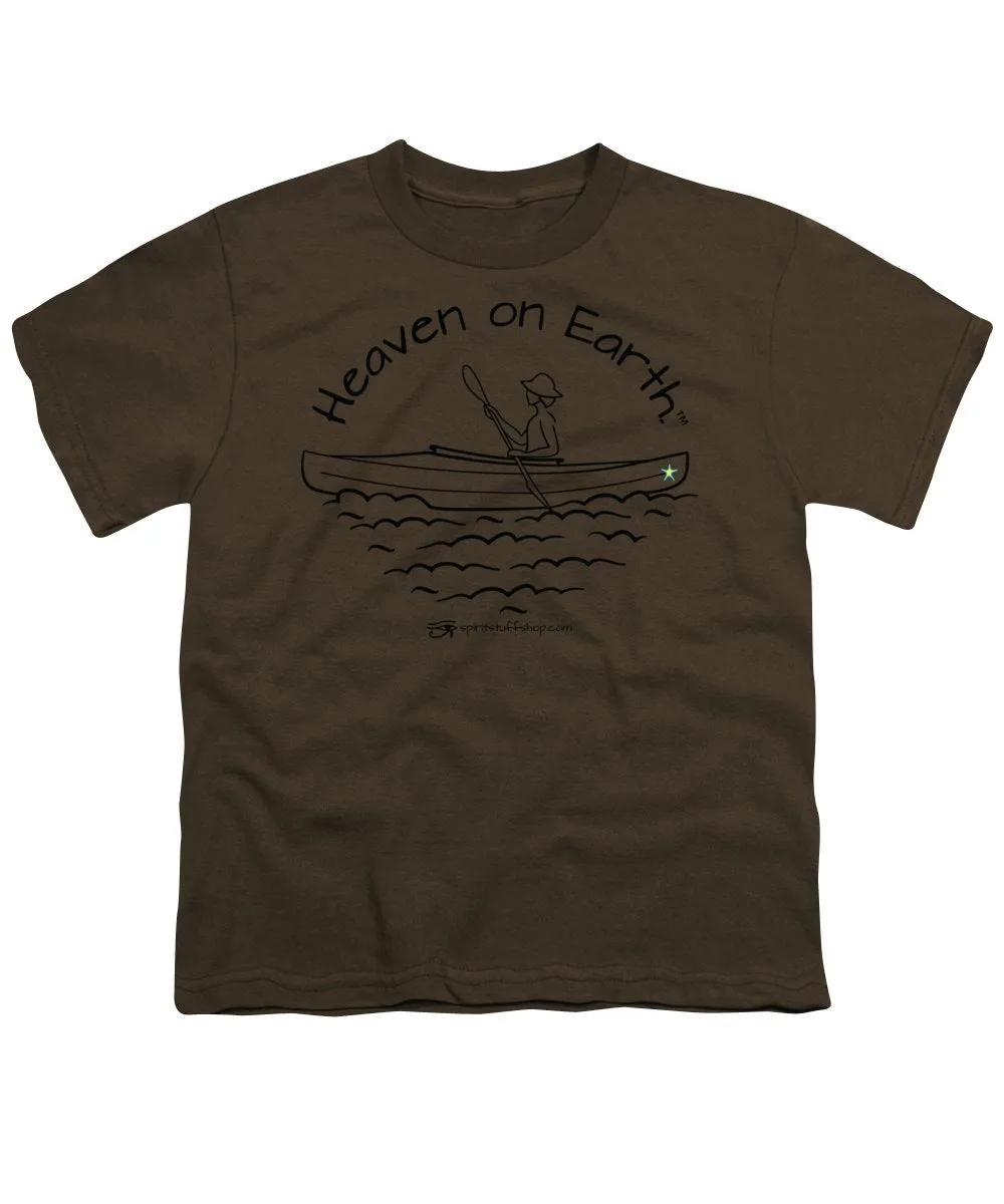 Kayaker Heaven On Earth - Youth T-Shirt