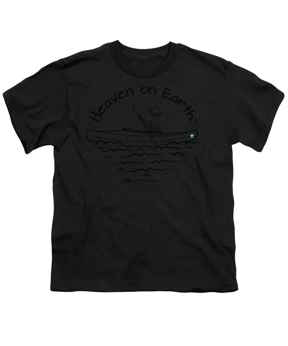 Kayaker Heaven On Earth - Youth T-Shirt