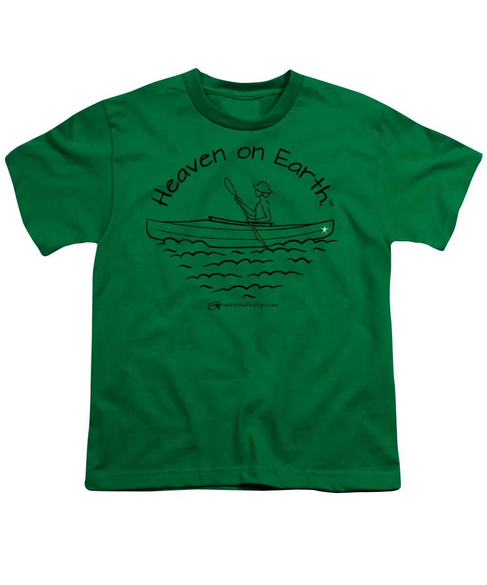 Kayaker Heaven On Earth - Youth T-Shirt