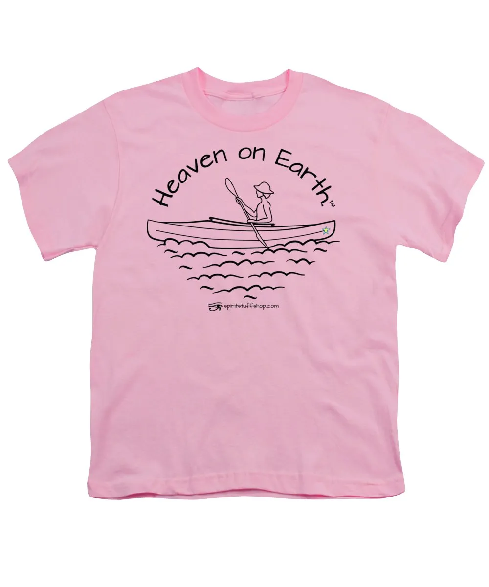 Kayaker Heaven On Earth - Youth T-Shirt