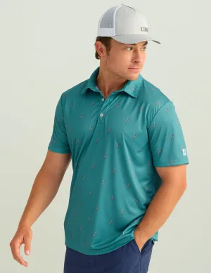 KC Print Pursuit Performance Polo