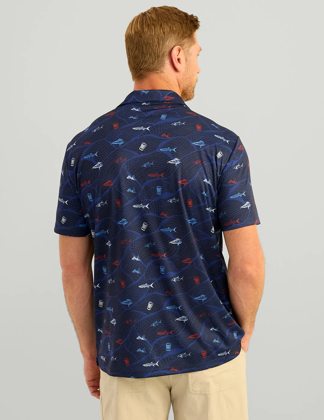 KC Print Pursuit Performance Polo