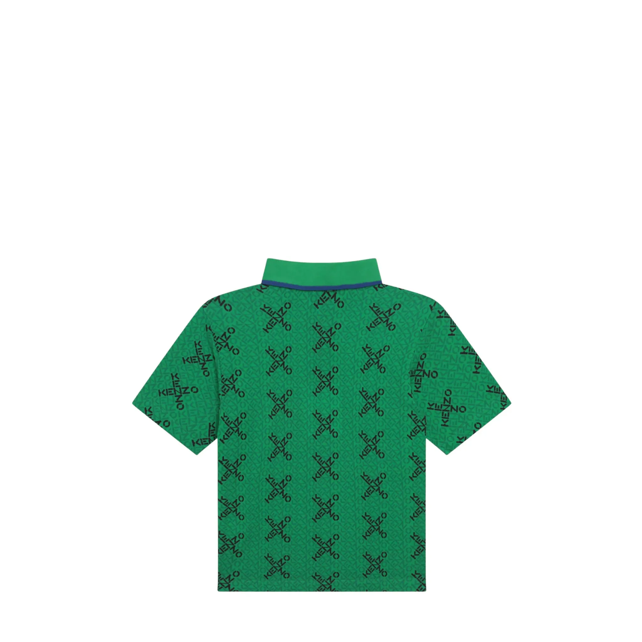 Kenzo Kids Cross Multi-Logo Polo Shirt