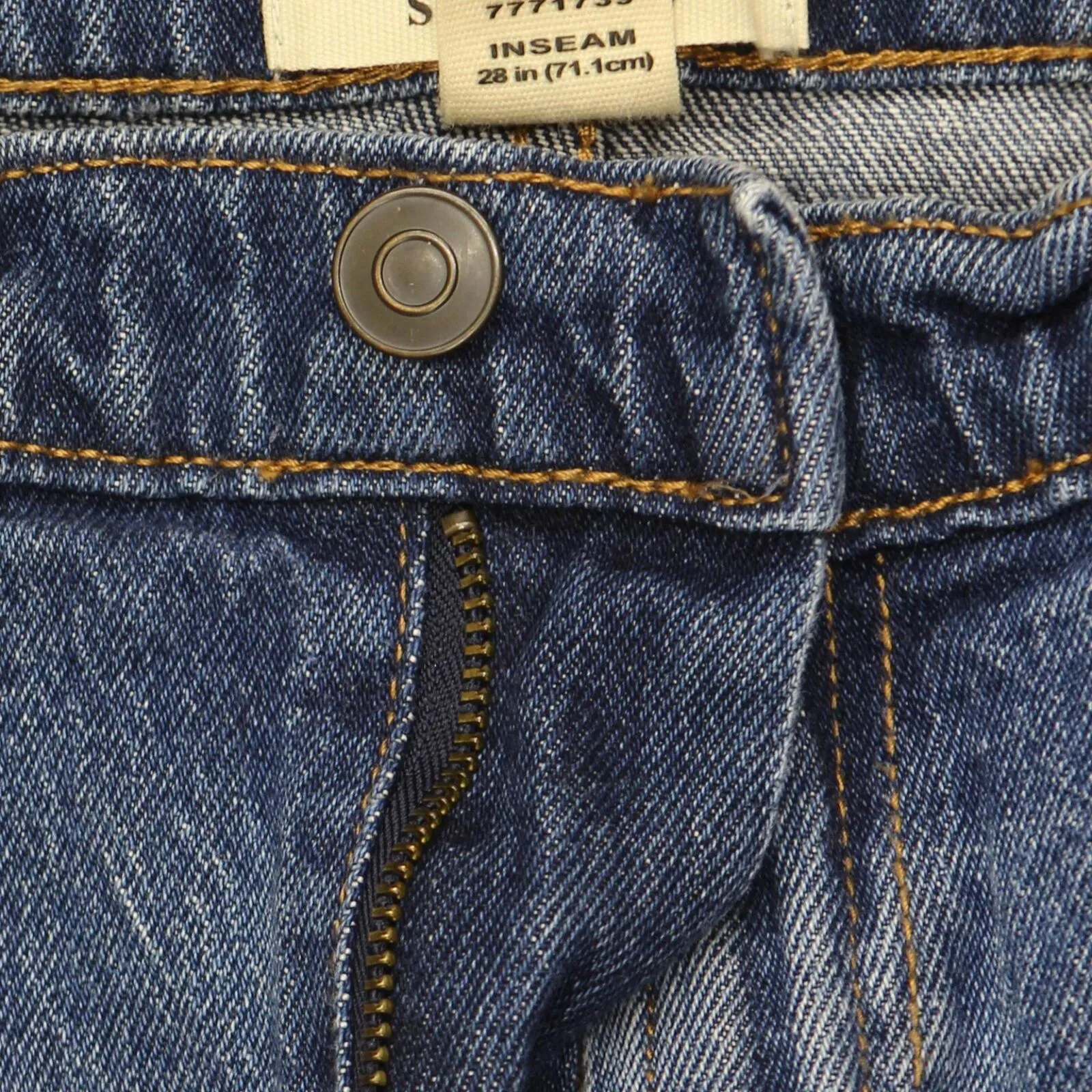 Kirkland Signature Women's High-Rise Straight Leg Jeans 7771739 Blue 16