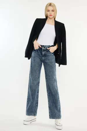 Kora High Rise 90's Straight Leg Jeans