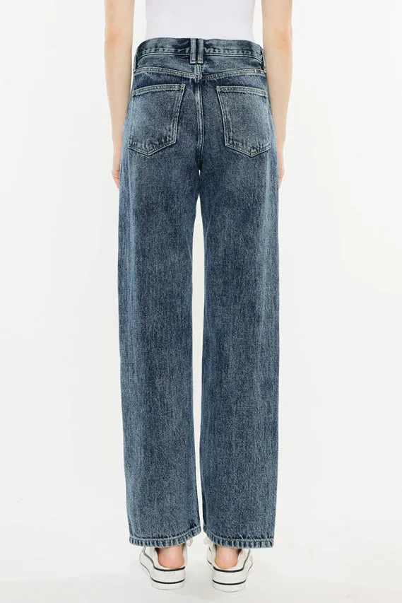 Kora High Rise 90's Straight Leg Jeans