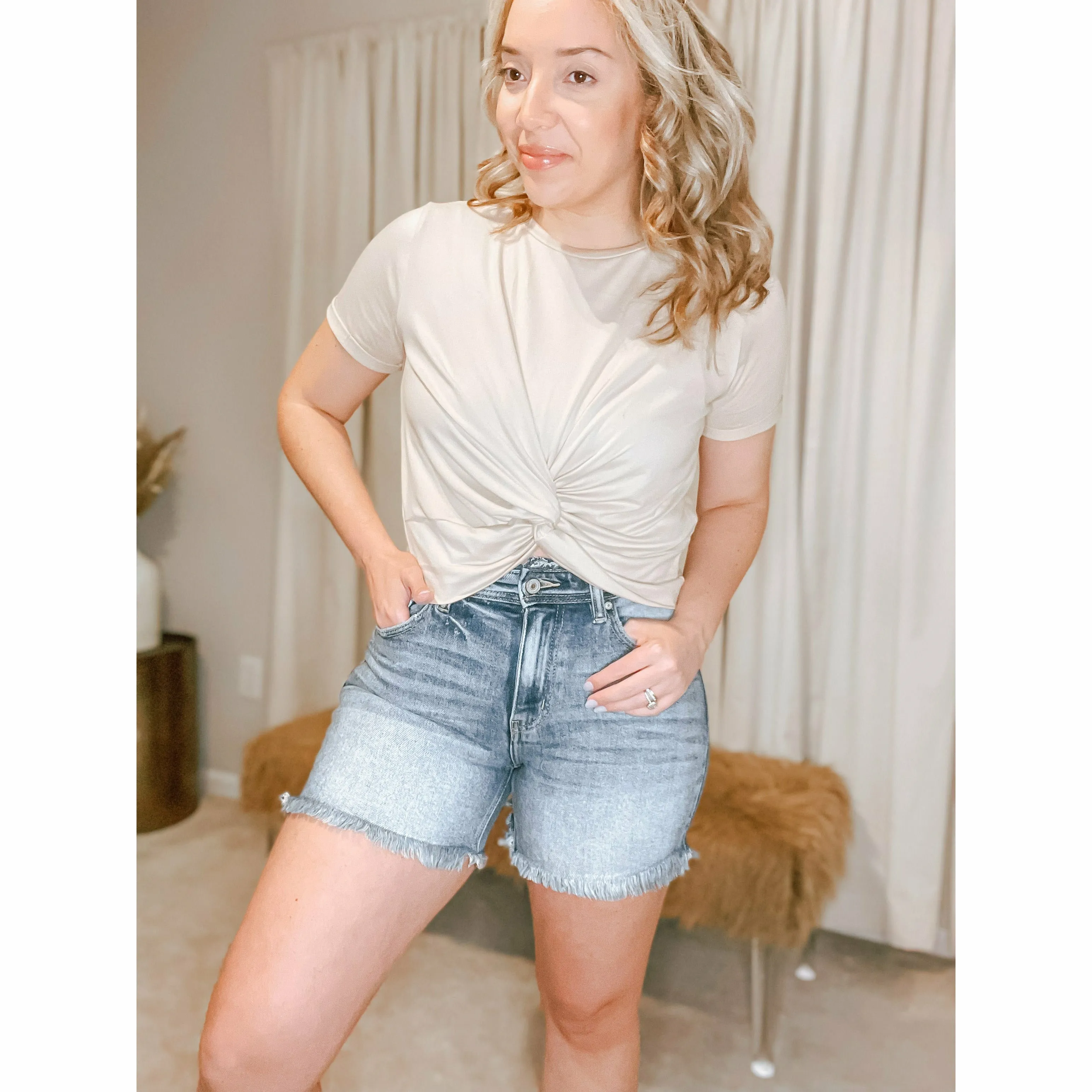 Kylie Denim Shorts