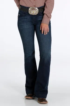 LADIES LYNDEN DARK WASH CINCH TROUSER