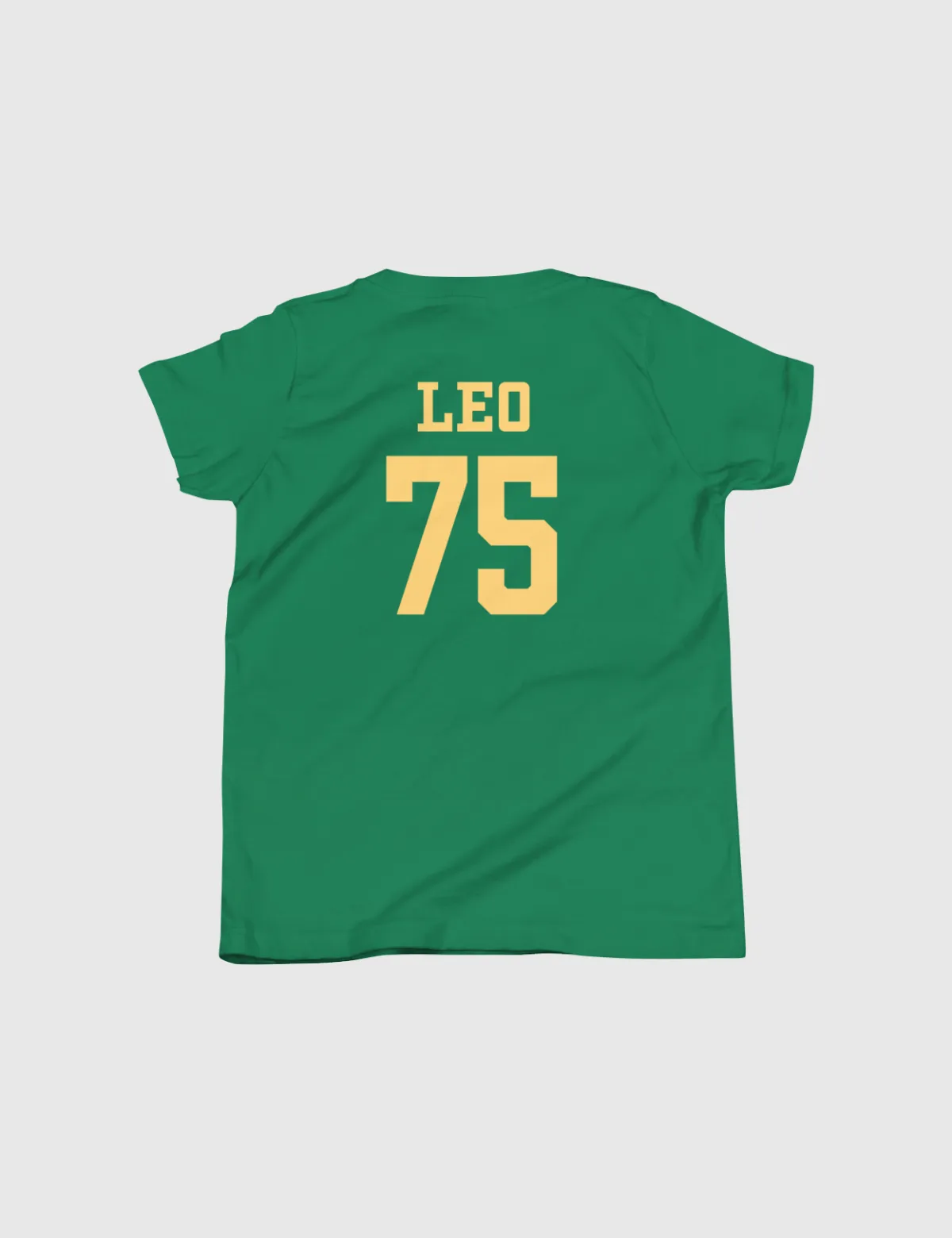 Leo Youth Logo Short Sleeve T-Shirt [Green]