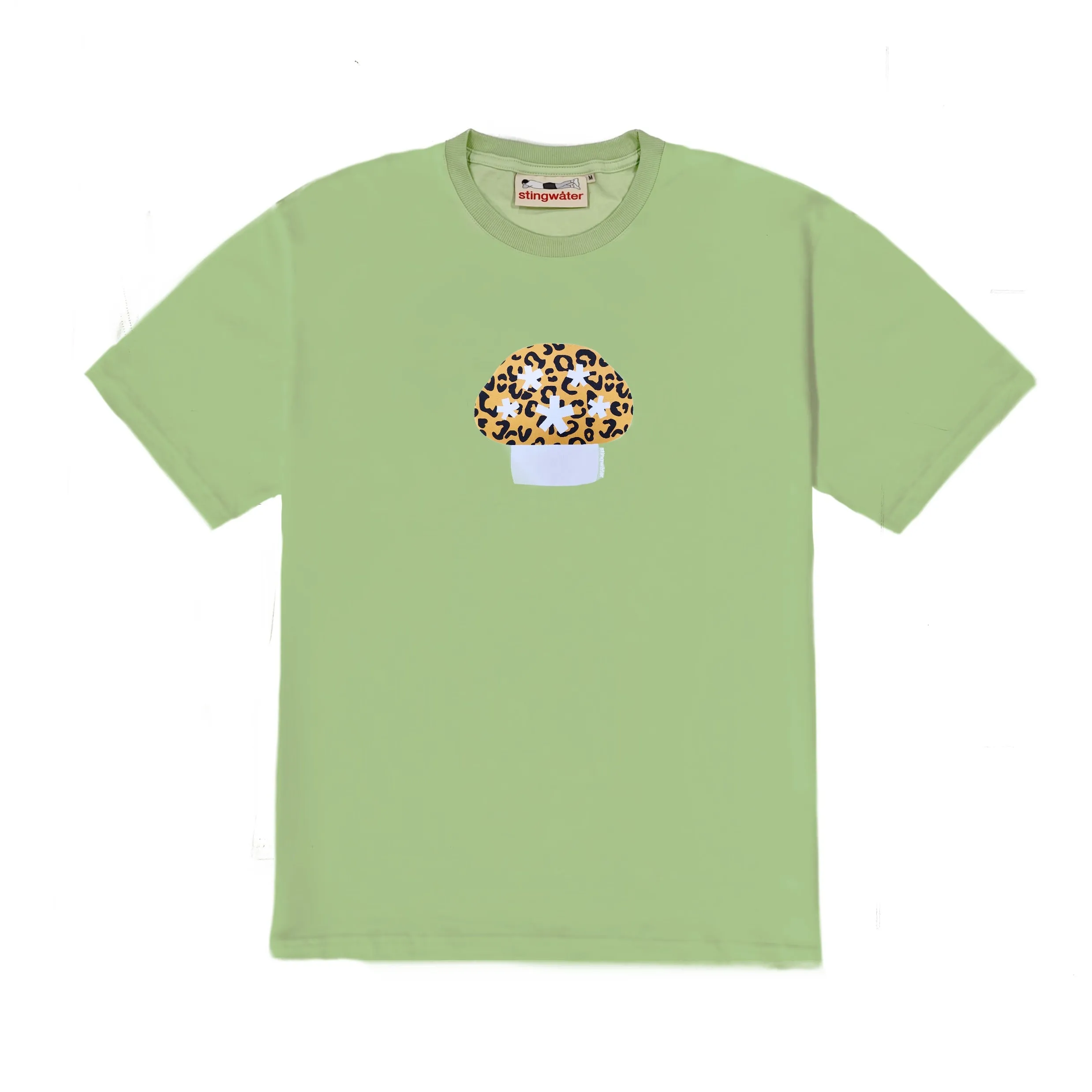 Leopard Aga Mushroom T-Shirt Alkaline Green
